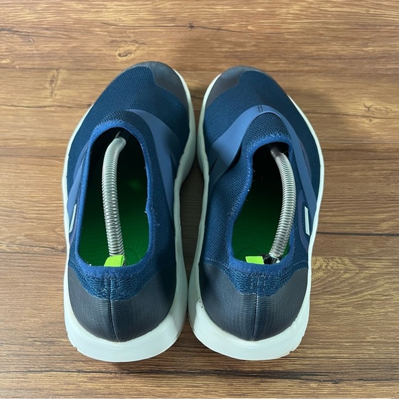 OOFOS OOMG Eezee Low Blue Orthotic Slip-On Sneakers Men’s Size 14 Shoes - Picture 10 of 11